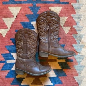 Cat and Jack child cowboy boots, size 13